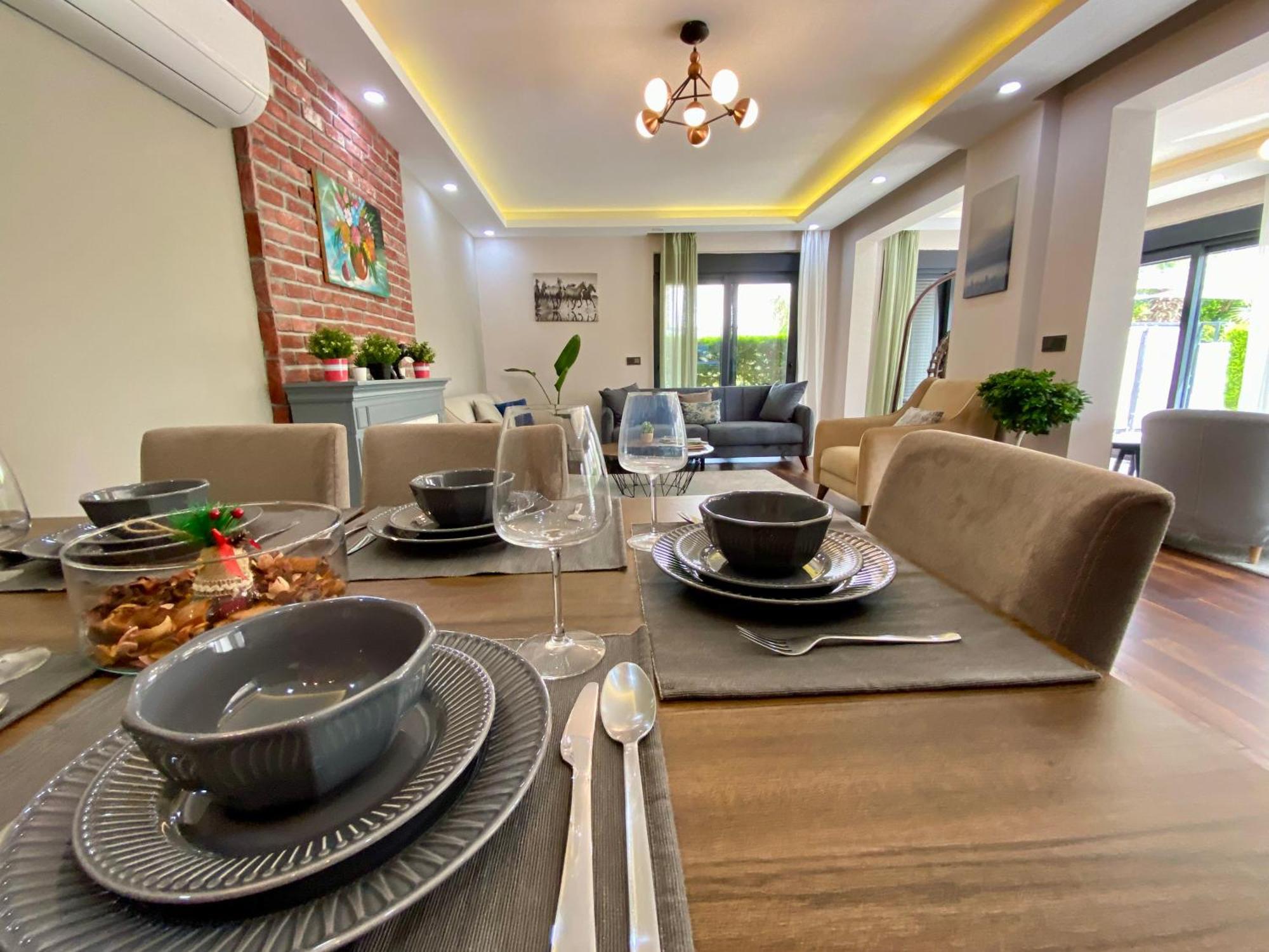 Villa Annabell1 With Swimming Pool And Jacuzzi, 3 Floors Belek Zewnętrze zdjęcie