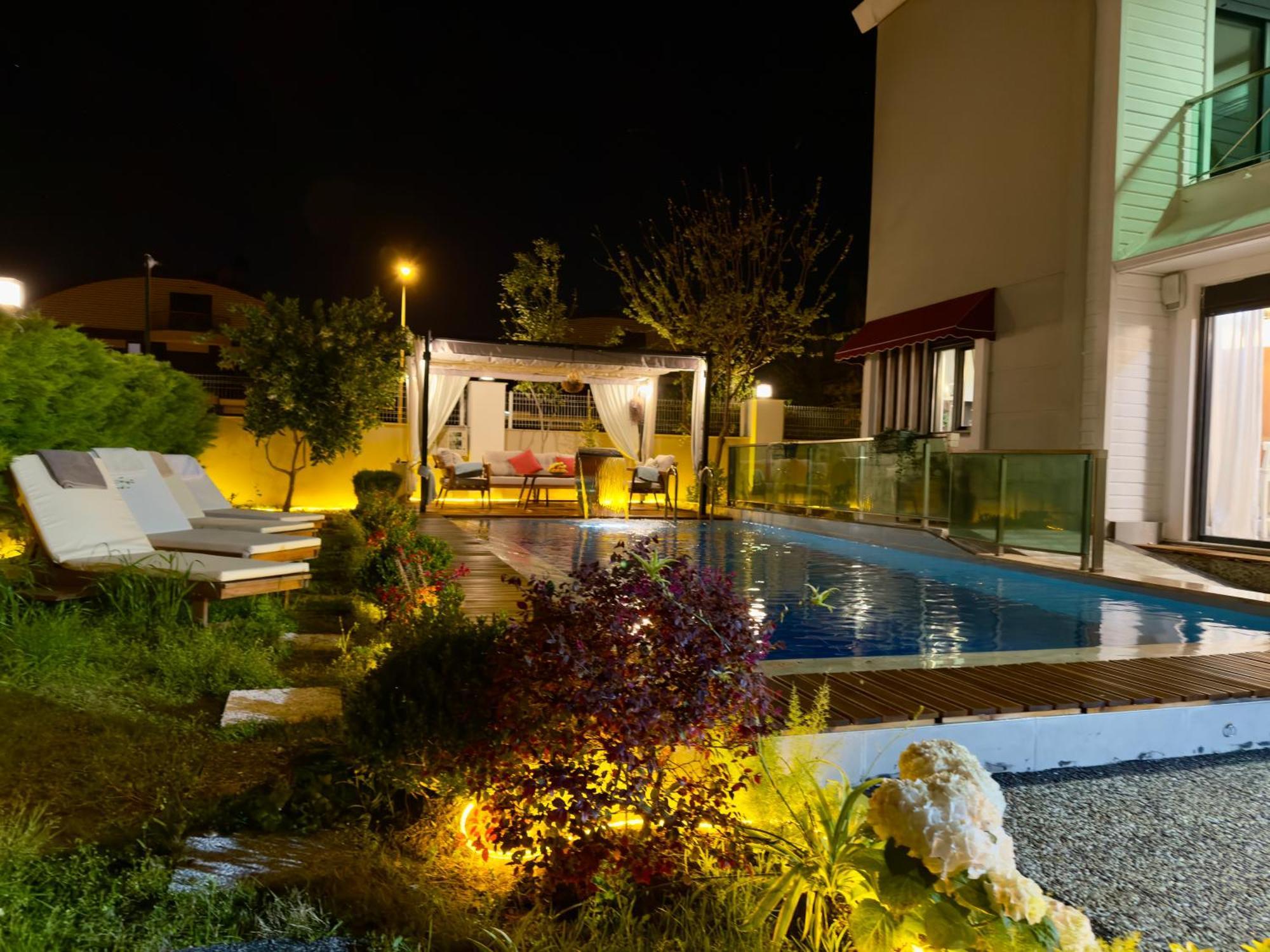 Villa Annabell1 With Swimming Pool And Jacuzzi, 3 Floors Belek Zewnętrze zdjęcie
