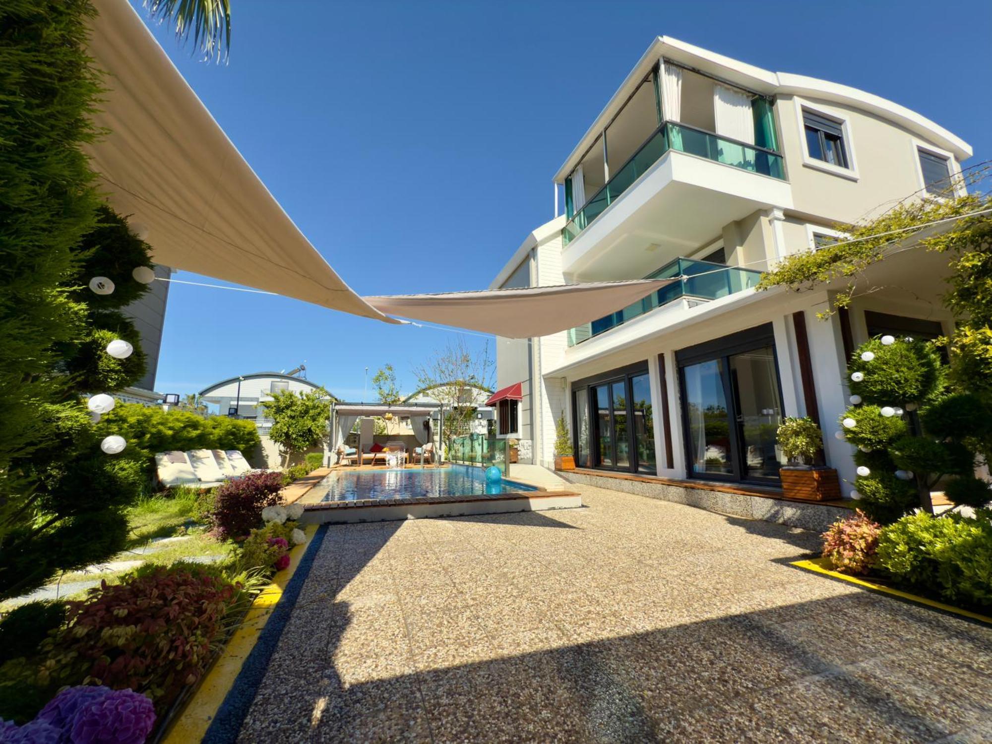 Villa Annabell1 With Swimming Pool And Jacuzzi, 3 Floors Belek Zewnętrze zdjęcie