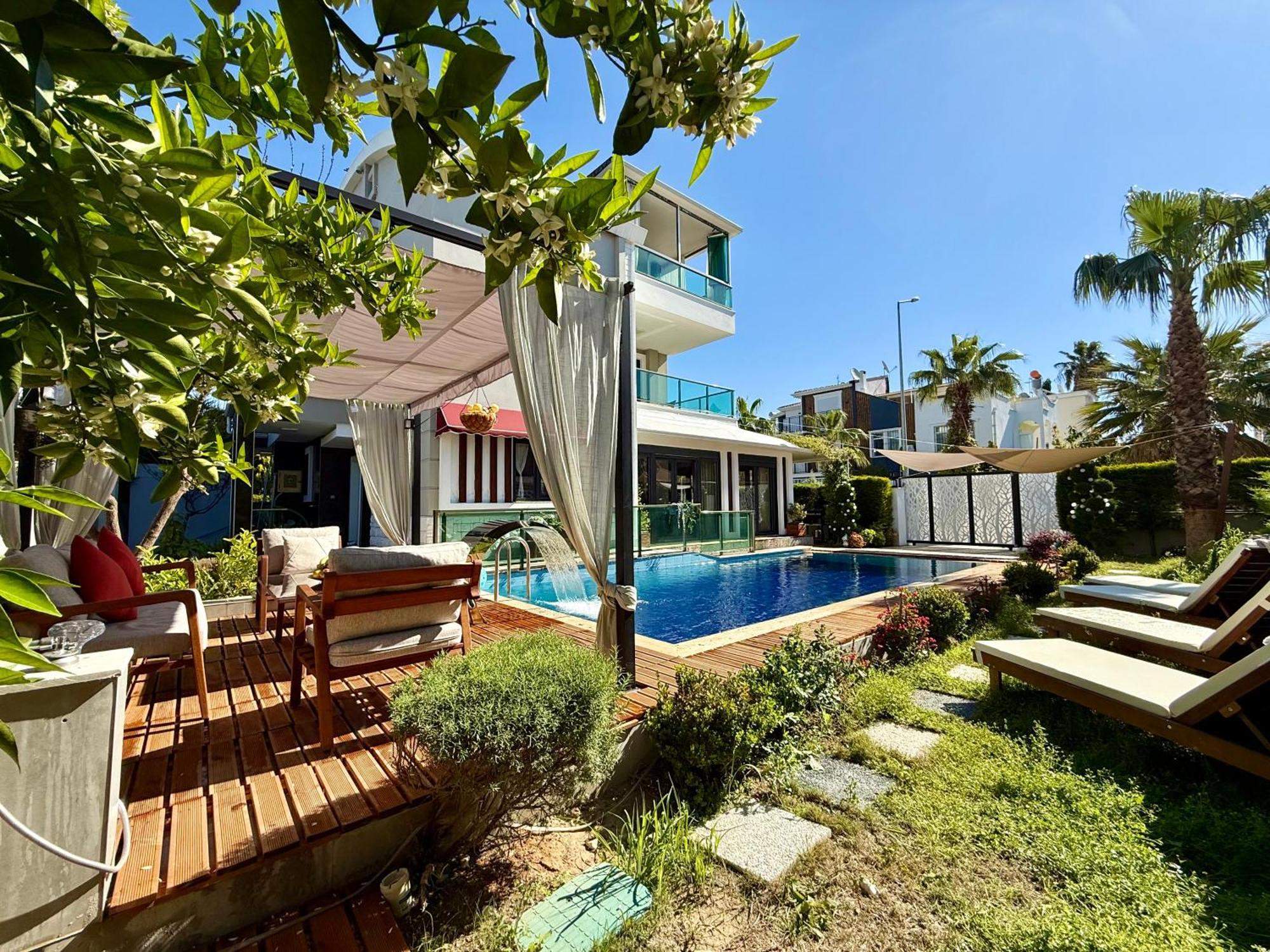 Villa Annabell1 With Swimming Pool And Jacuzzi, 3 Floors Belek Zewnętrze zdjęcie